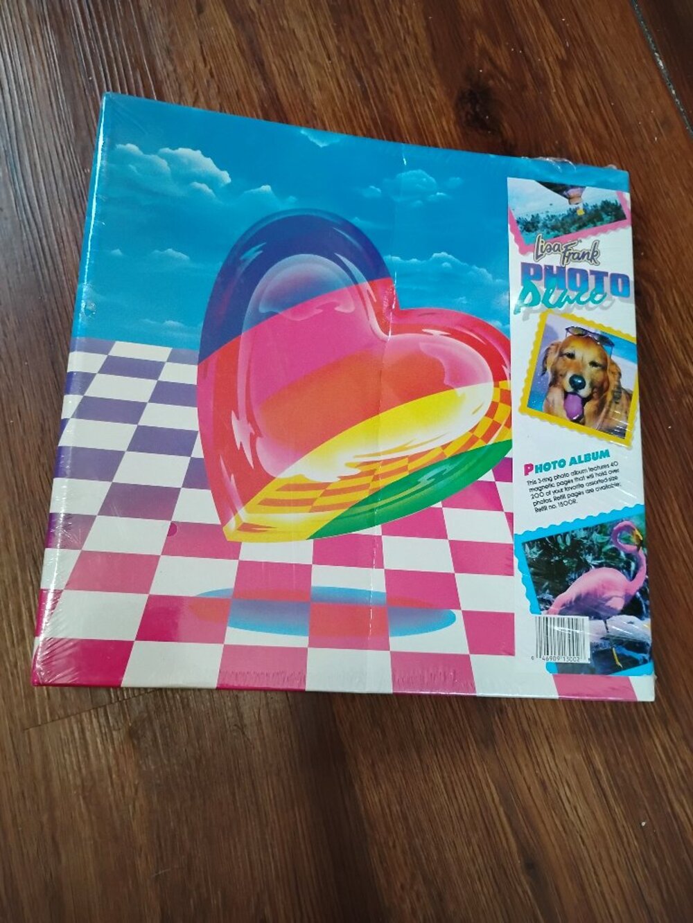 NOS Deadstock Vintage 1988 Lisa Frank Photo Place Album Binder